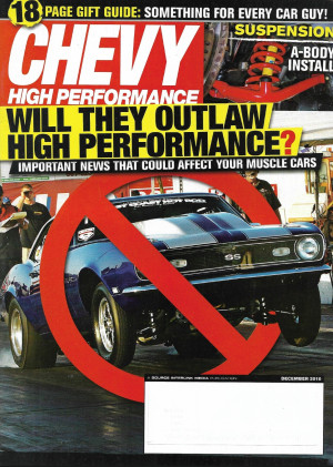 CHEVY HIGH PERFORMANCE 2010 DEC - SUSPENSIONS FOR A-BODY, PROJ F73 CAMARO